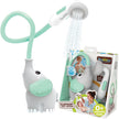 Yookidoo - Elephant Baby Bath Shower Head - Compact & Portable Baby Shower and Toy - Suitable for Newborns, Infants, and Toddlers - from Birth - Teal - 40212 🍁 All In One Marketplace Canada