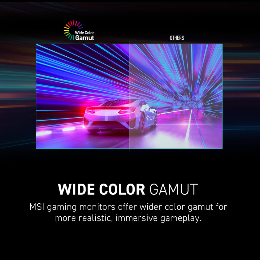 MSI G242L E14 24-inch 1920 x 1080 (FHD) Gaming Monitor, 144Hz, Adaptive-Synch, HDMI, DisplayPort, VESA Mountable, Tilt, Height Adjustable, Speaker, 1ms, Black 🍁 All In One Marketplace Canada