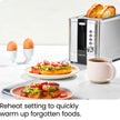 Chefman 2-Slice Pop-Up Stainless Steel Toaster w/ 7 Shade Settings, Extra Wide Slots for Toasting Bagels, Defrost/Reheat/Cancel Functions, Removable Crumb Tray, 850W, 120V, Silver 🍁 All In One Marketplace Canada