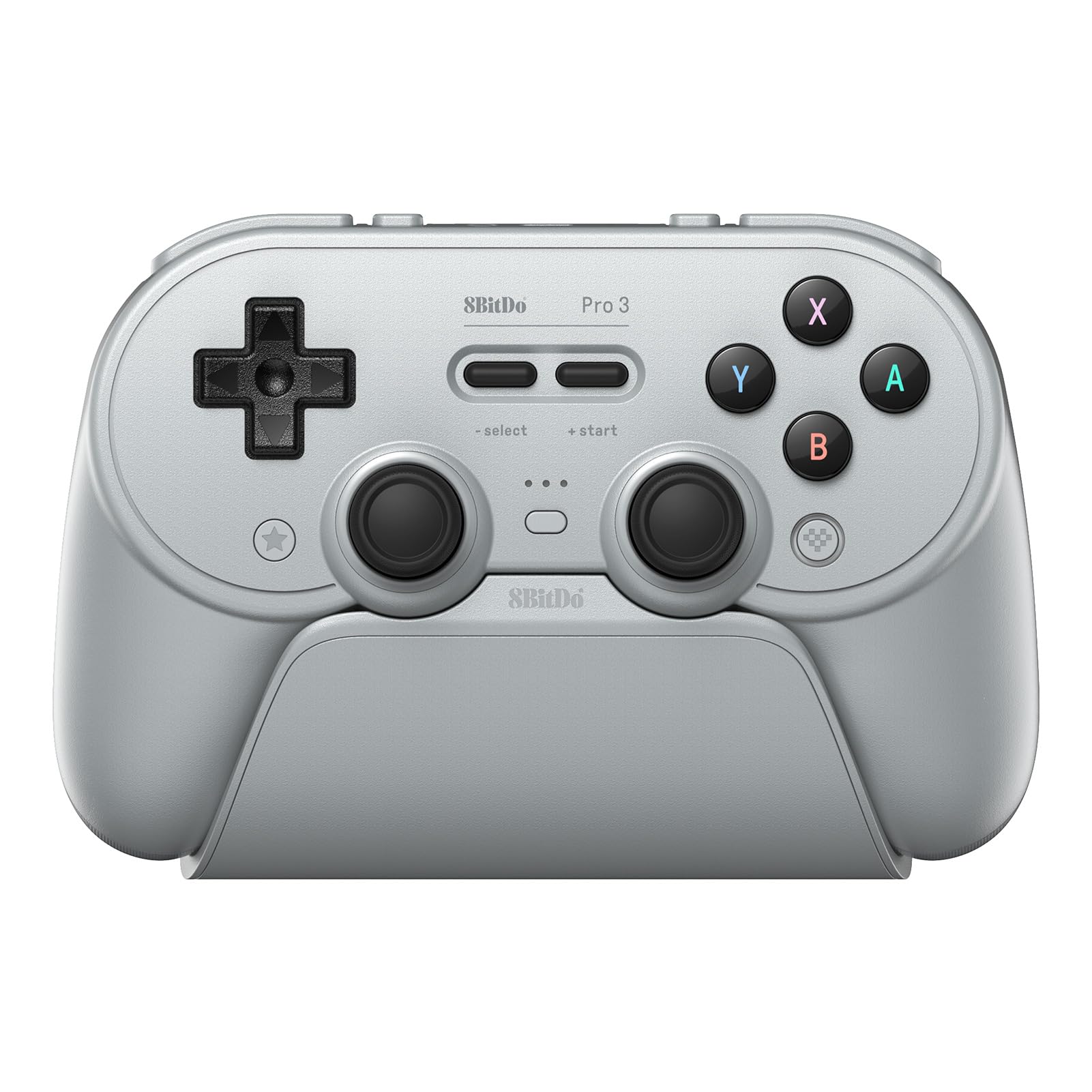 8BitDo Pro 3 Bluetooth Controller for Switch/Switch 2 – TMR Joysticks, Swappable ABXY Buttons, Pro Back Buttons, Charging Dock, Hall Effect Triggers, for Windows, Apple, SteamOS, Android - Gray 🍁 All In One Marketplace Canada