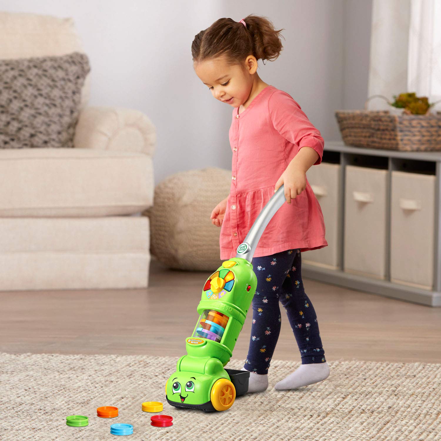 LeapFrog Pick Up and Count Vacuum, Green 🍁 All In One Marketplace Canada