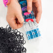 Mini Rubber Bands, 1000 Pcs Small Hair Elastics, Elastic Hair Ties for Making Hairstyle, Black 🍁 All In One Marketplace Canada