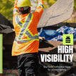 Pioneer High Vis Shirt for Men - Safety Long Sleeve T-shirt - Class 2 🍁 All In One Marketplace Canada