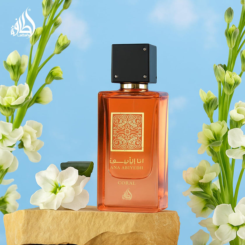 Lattafa Ana Abiyedh Coral for Unisex Eau de Parfum Spray, 2.0 Ounce / 60 ml 🍁 All In One Marketplace Canada