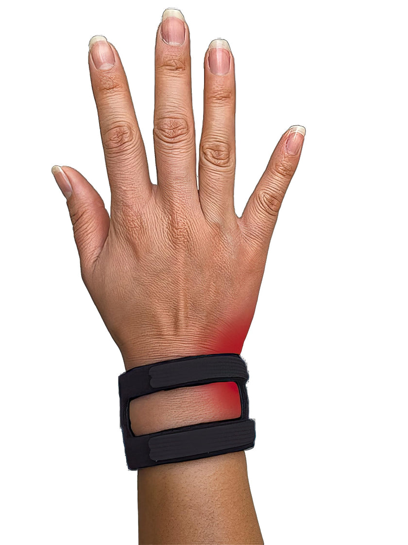 WristWidget® (Black) Adjustable Wrist Brace for TFCC Tears, One Size fits most. For Left and Right Wrists, Support for Weight Bearing Strain, Exercise 🍁 All In One Marketplace Canada