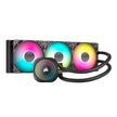 CORSAIR Nautilus 360 RS ARGB Liquid CPU Cooler – 360mm AIO – Low-Noise – Direct Motherboard Connection – Daisy-Chain – Intel LGA 1851/1700, AMD AM5/AM4 – 3X RS120 ARGB Fans Included – Black 🍁 All In One Marketplace Canada