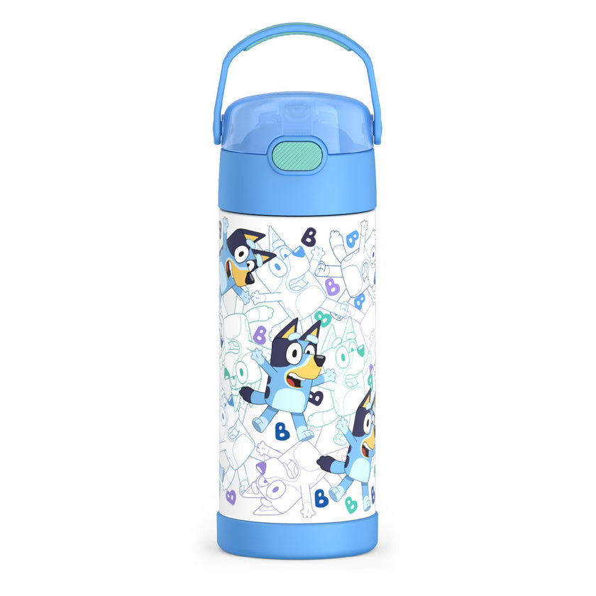 THERMOS FUNTAINER 14 Ounce Stainless Steel Vacuum Insulated Bottle, Bluey 🍁 All In One Marketplace Canada