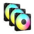 CORSAIR RS120 ARGB 120mm PWM Fans – Daisy-Chain Connection – Low-Noise – Magnetic Dome Bearing – Triple Pack – Black 🍁 All In One Marketplace Canada
