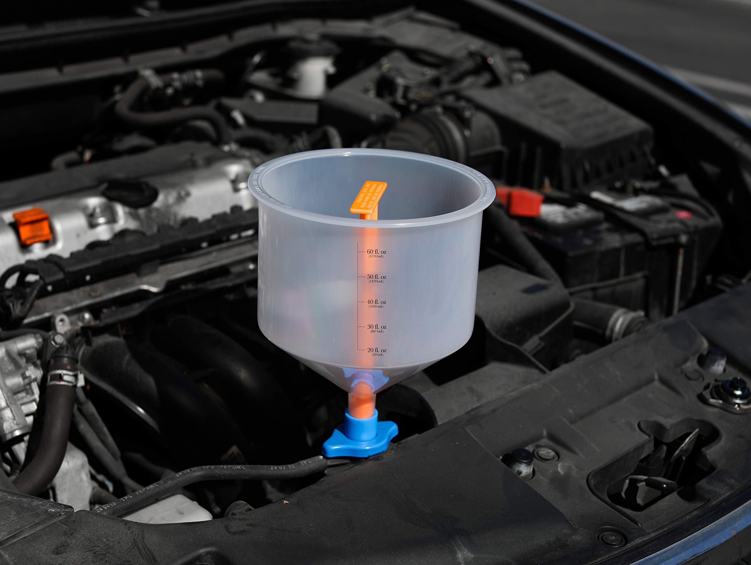 EPAuto Spill Proof Radiator Coolant Filling Funnel Kit 🍁 All In One Marketplace Canada