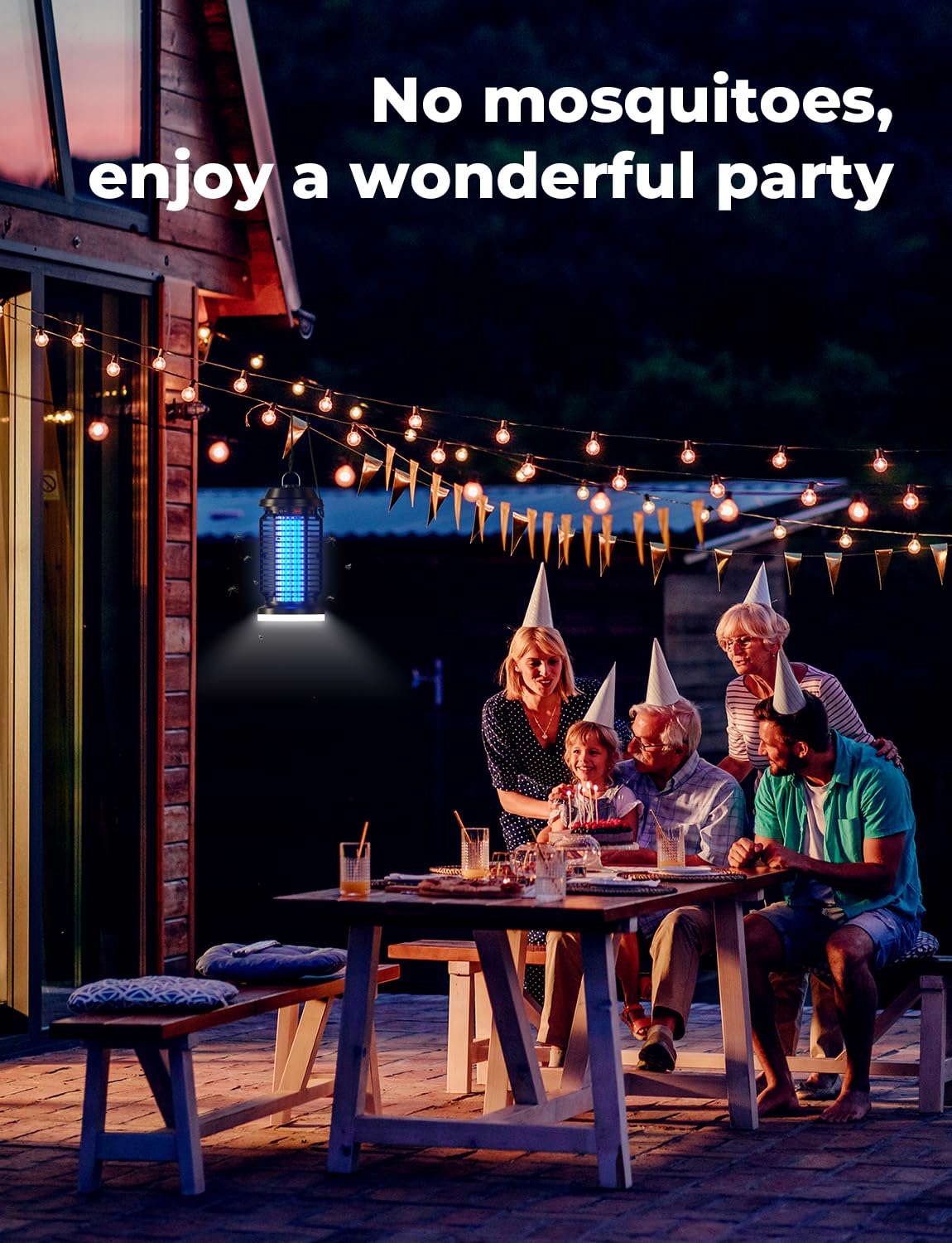 YISSVIC Bug Zapper Outdoor Indoor Waterproof Electric Mosquito Zapper 4200V Plug in for Kitchen Patio Courtyard Garden Camping 🍁 All In One Marketplace Canada