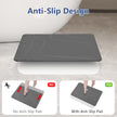 Ceecysaa Stone Bath Mat, Non-Slip Diatomaceous Earth Shower Mat, Quick Drying Bath Mat Stone, Super Absorbent Diatomite Bath Mats for Bathroom Kitchen, Easy to Clean, 60 x 39cm, Dark Gray 🍁 All In One Marketplace Canada