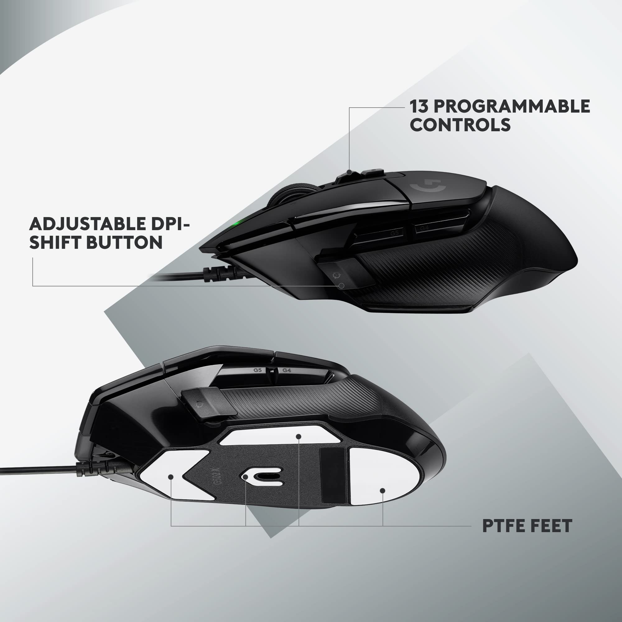 Logitech G502 X Wired Gaming Mouse - Black 🍁 All In One Marketplace Canada