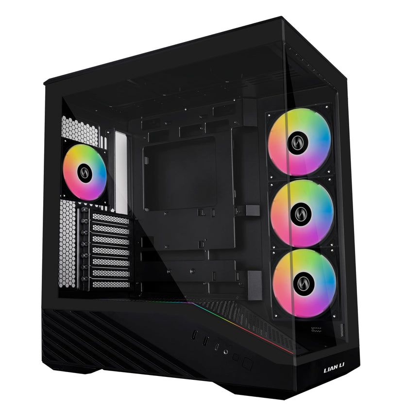Lian Li Vector V100 ATX Mid-Tower PC Case with 4 ARGB PWM Fans, Black 🍁 All In One Marketplace Canada
