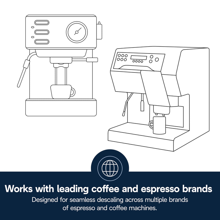 De'Longhi EcoDecalk Descaler, Eco-Friendly Universal Descaling Solution for Coffee & Espresso Machines, 16.90 oz (5 uses) 🍁 All In One Marketplace Canada