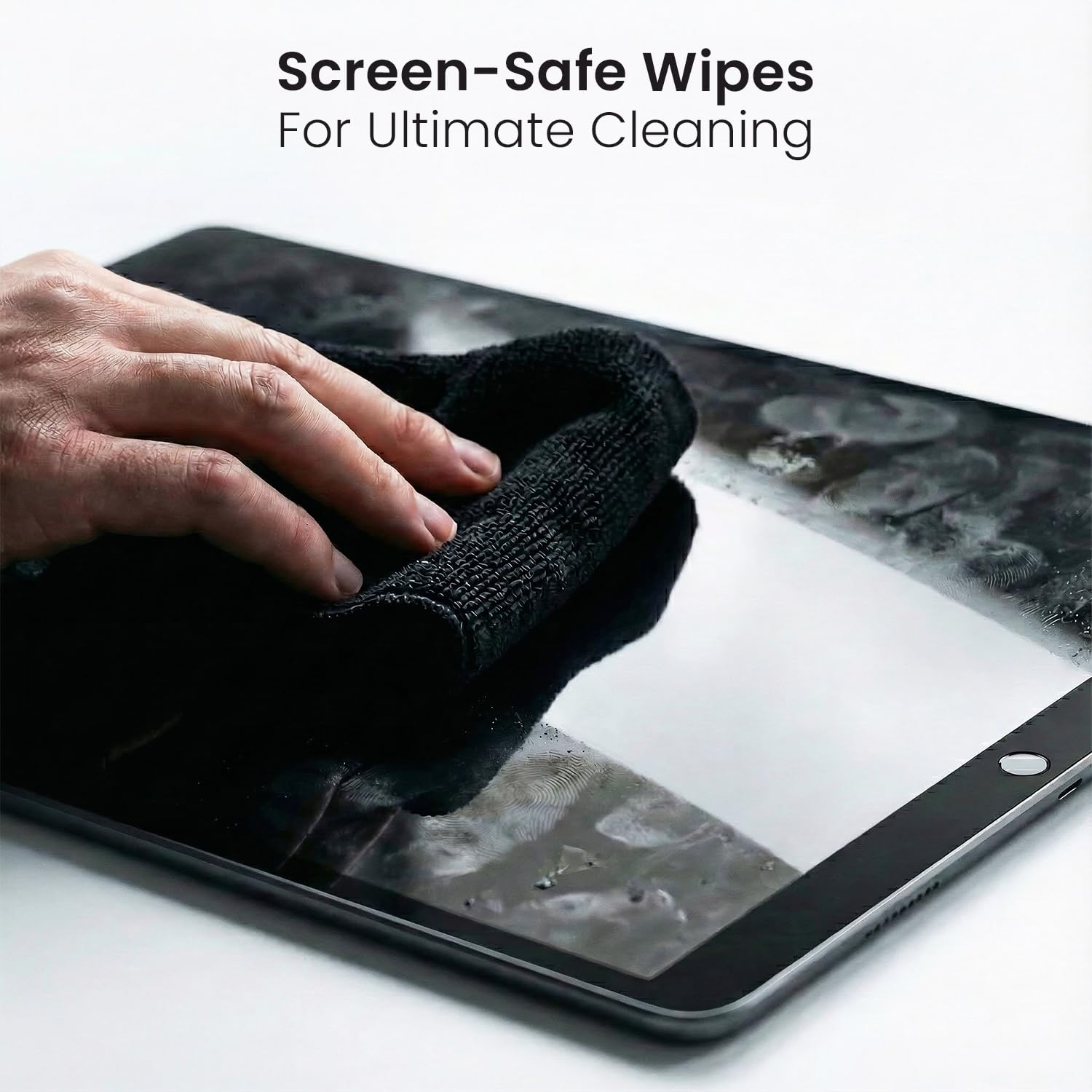 EVEO® Screen Cleaner Spray Kit (Streak-Free) TV Screen Cleaner for Smart TV, LCD, LED, OLED | Computer Spray and Wipe Microfiber Cloth for Monitor, Laptop, iPad, Car & More - 1 Pack 🍁 All In One Marketplace Canada