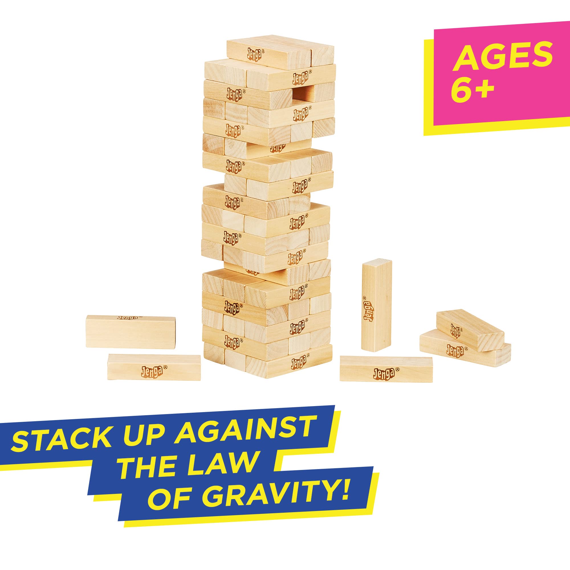 Hasbro Gaming: Jenga Classic Game 🍁 All In One Marketplace Canada