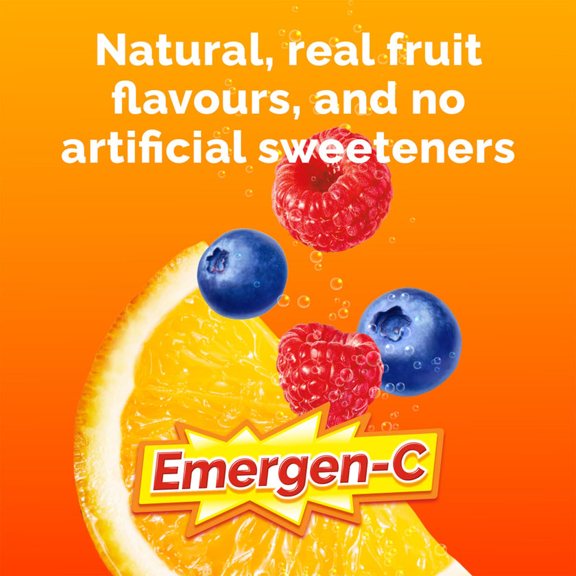 Emergen-C Immune Support Fizzy Drink Mix, A Boost of Vitamins and Minerals, Acai Berry, 30 Sachets 🍁 All In One Marketplace Canada