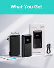 INIU Laptop Power Bank, 100W 25000mAh Portable Laptop Charger, Fast Charging USB C in&Out External Battery Pack, Travel Powerbank for Laptop MacBook iPad Steam Deck iPhone 17 16 Samsung S25 etc 🍁 All In One Marketplace Canada