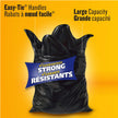 Glad Black Garbage Bags - Regular 74 Litres - Value Pack 100 Trash Bags, Made in Canada of Global Components 🍁 All In One Marketplace Canada