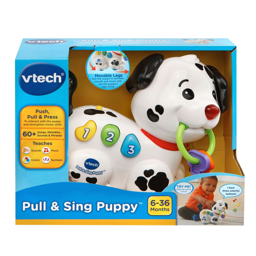 VTech Pull & Sing Puppy (English Version) 🍁 All In One Marketplace Canada