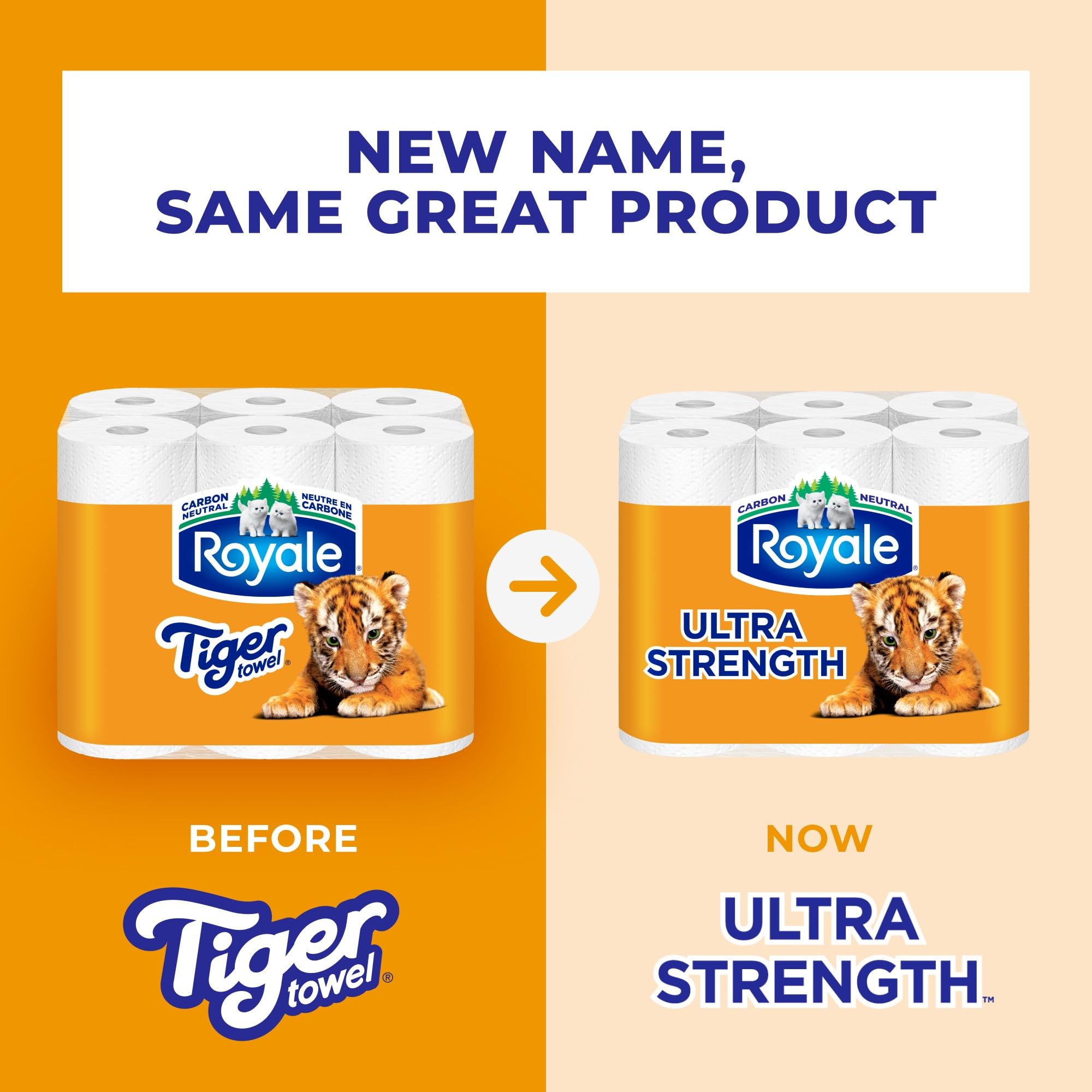 Royale Ultra Strength Paper Towel, 12 Equal 30 Rolls, 123 Sheets per Roll 🍁 All In One Marketplace Canada