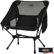 Overmont Lightweight Folding Camping Chair - Compact Backpacking Chair with Anti-Slip Feet Side Pocket Carry Bag - Stable Portable Ultralight for Outdoor Hiking Lawn Camp, Supports 330LBS, 1pack 🍁 All In One Marketplace Canada