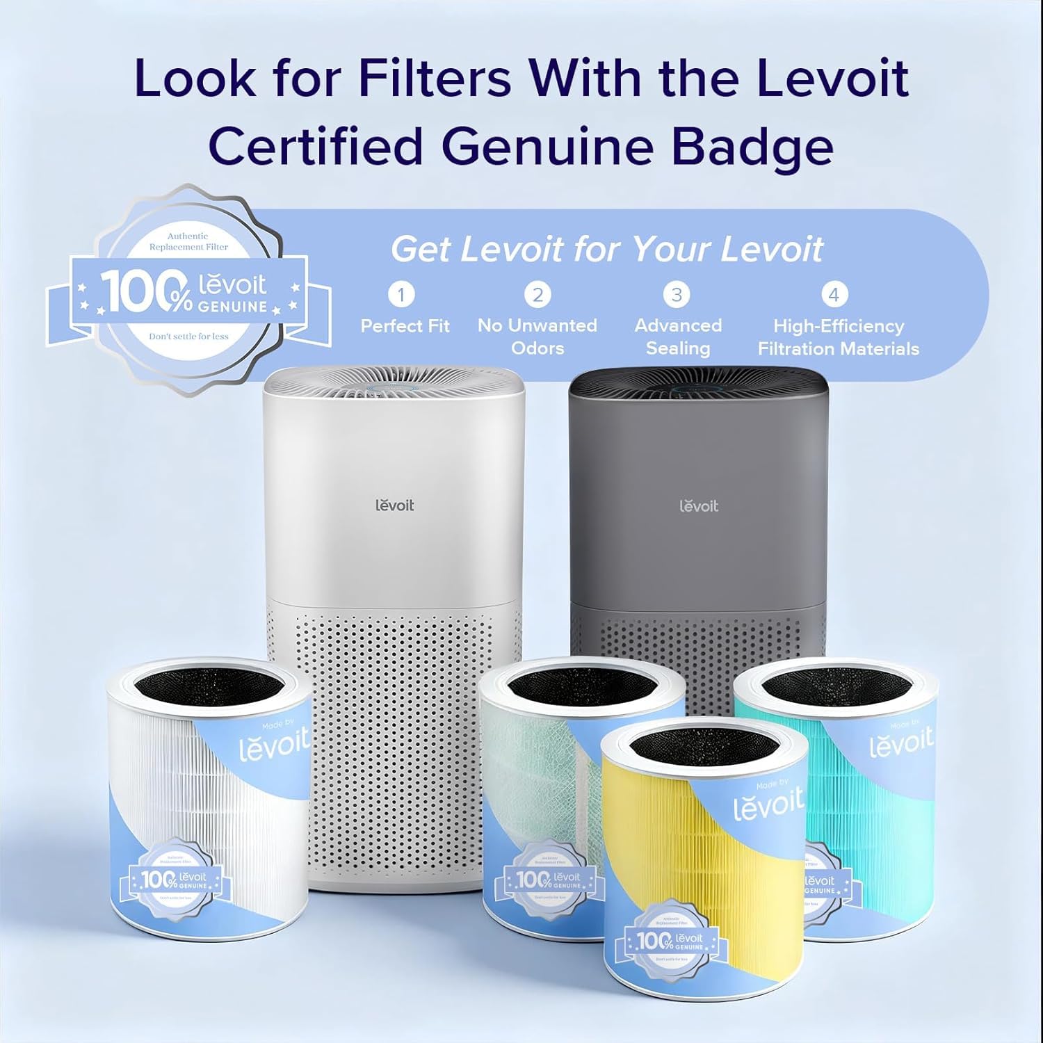 Levoit Smart Air Purifiers for Large Room Home Up to 2933 Ft², Core 600S-P 🍁 All In One Marketplace Canada