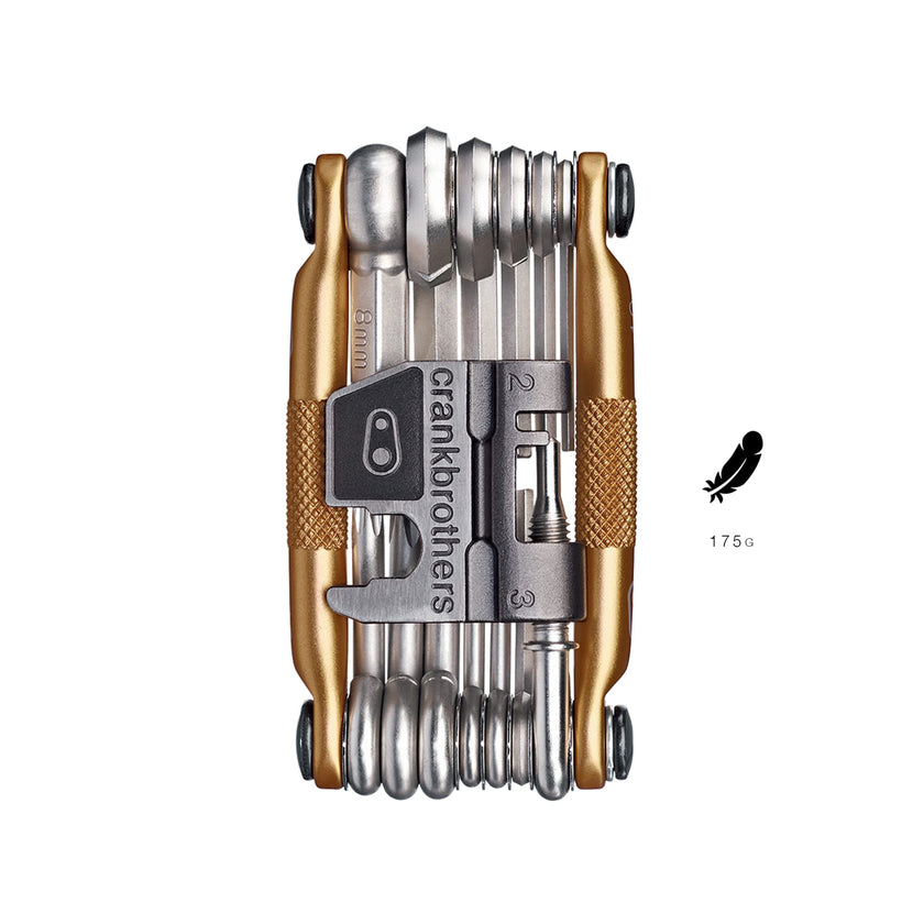 Crank Brothers Multi Bicycle Tool (19-Function, Gold) 🍁 All In One Marketplace Canada