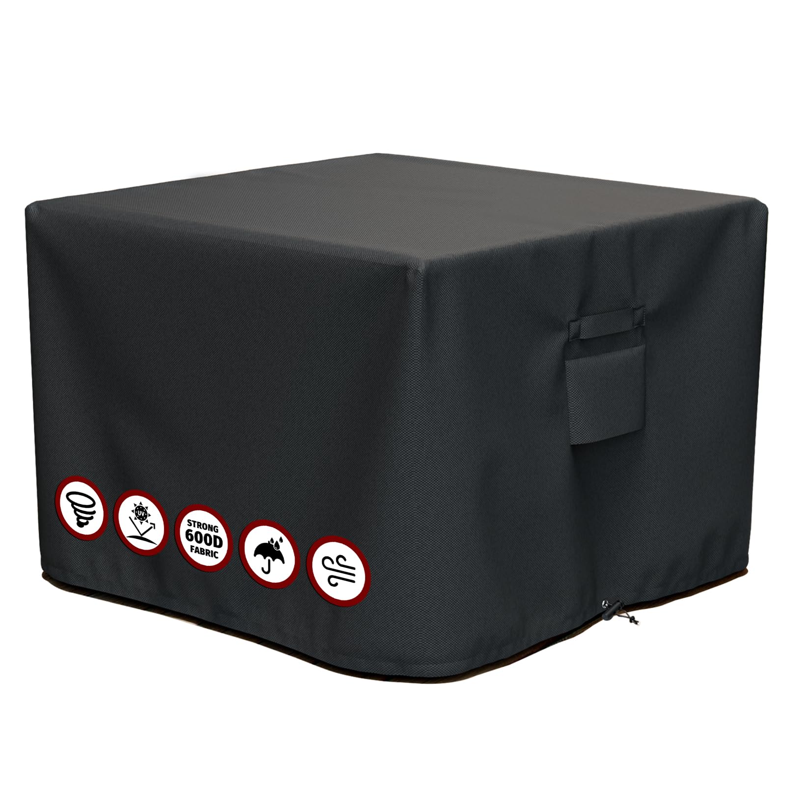 SHINESTAR Fire Pit Cover Square 32