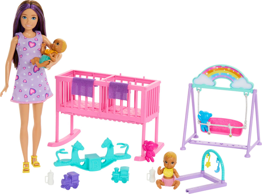 Barbie Skipper Doll & Nursery Playset with Accessories 🍁 All In One Marketplace Canada