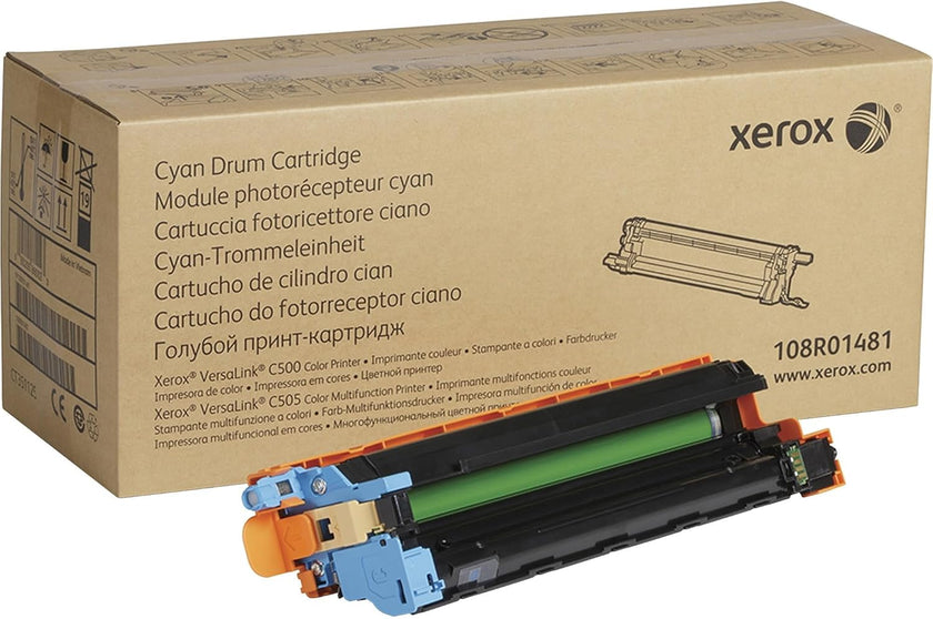 Xerox Versalink C500/C505 Drum Cartridge, Cyan (108R01481)