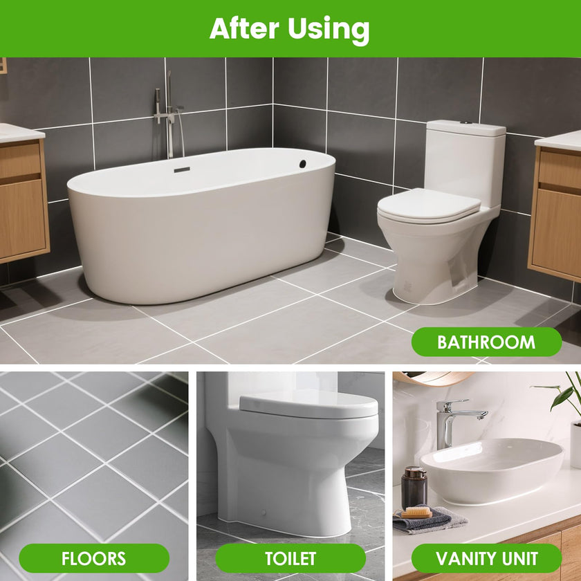 Caulking Tool 5 in 1 Silicone Caulking Grout Removal Sealant Finishing Tool with Grout Scraper, 6 Exchange Silicone Pads, Adhesive Residue Scraper Seam Repair Kit for Kitchen Bathroom 🍁 All In One Marketplace Canada