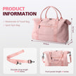EASYFUN Travel Duffle Bag, Waterproof Weekender Carry On Tote Bags for Women, Men, Hospital Bag, Overnight Bag Luggage with Trolley Sleeve 🍁 All In One Marketplace Canada