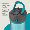 Contigo Ashland 2.0 Water Bottle with Straw and Leak-Proof Locking Lid, BPA-Free Plastic, Dishwasher Safe, Juniper, 24 oz (709 mL) 🍁 All In One Marketplace Canada