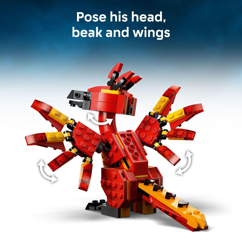 LEGO Harry Potter Fawkes: Dumbledore’s Phoenix Kids Toy - Building and Learning Toy for Pretend Play - Harry Potter Collectible for Boys and Girls, Ages 8+ - Gift Idea for Birthdays - 76448 🍁 All In One Marketplace Canada