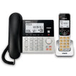 VTech DECT 6.0 1-Handset Corded/Cordless Phone for Home with Answering Machine, Call Blocking, Caller ID, Large Backlit Display, Duplex Speakerphone, Intercom, Landline Line-Power: VG208 🍁 All In One Marketplace Canada