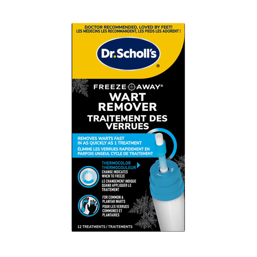 Dr. Scholl’s FreezeAway Wart Remover, 12 Applications // Doctor-Proven Therapy, for Common and Plantar Warts 🍁 All In One Marketplace Canada