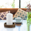 Stonebriar Unscented White Tall Pillar Candles, 65 Hour Burning Candle Pillars, Perfect for Decor, Weddings, Emergencies 3