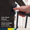 Safety 1st Top of Stairs Expanding Metal Baby Gate – Hardware-Mounted for Stairs, Hallways & Doors, Adjustable 27”-42” Wide, Pet & Dog Gate, Black 🍁 All In One Marketplace Canada
