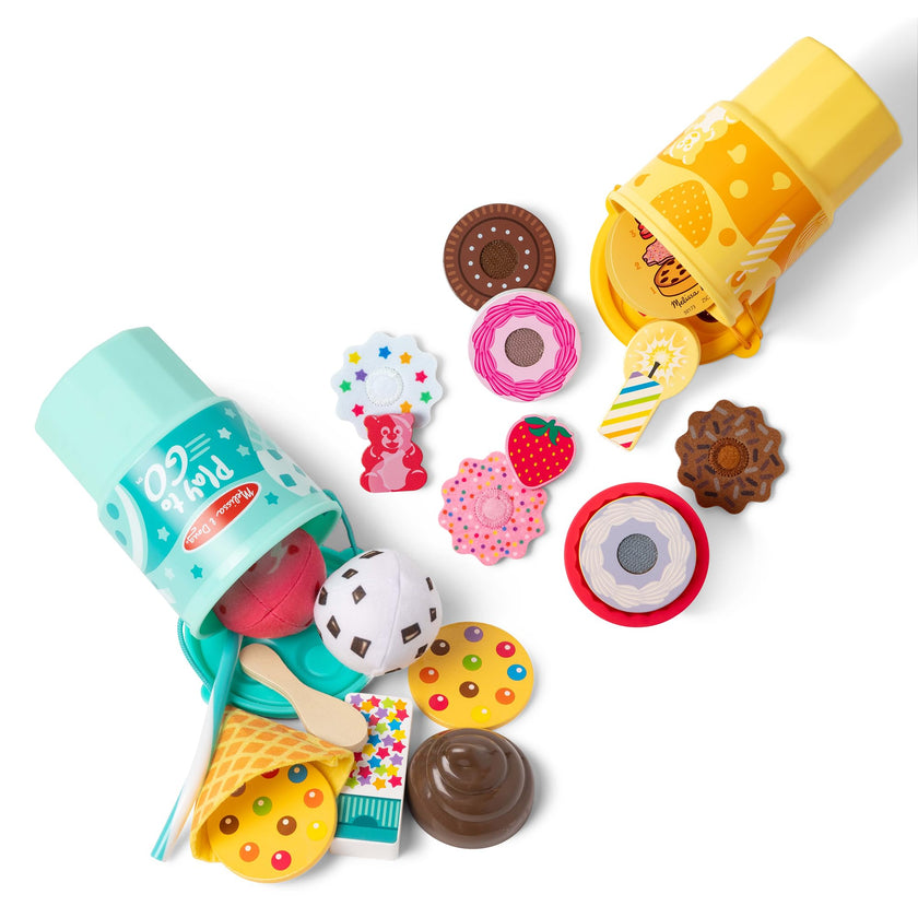 Melissa & Doug Play to Go Food Cups 2-Pack Toy Bundle 🍁 All In One Marketplace Canada