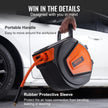 VEVOR Retractable Air Hose Reel, 3/8 in x 50 FT Hybrid Air Hose Max 300PSI, Air Compressor Hose Reel with 5 ft Lead in, Ceiling/Wall Mount Enclosed Air Reel, 180° Swivel Mount 🍁 All In One Marketplace Canada