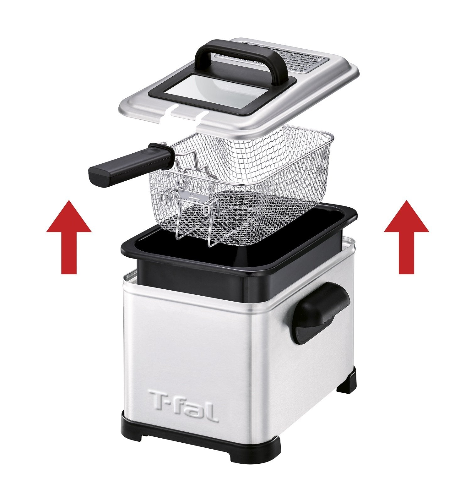 T-Fal Deep Fryer, Friteuse, single Basket Deep Fryer, Semi-Pro Deep Fryer, Stainless Steel 🍁 All In One Marketplace Canada