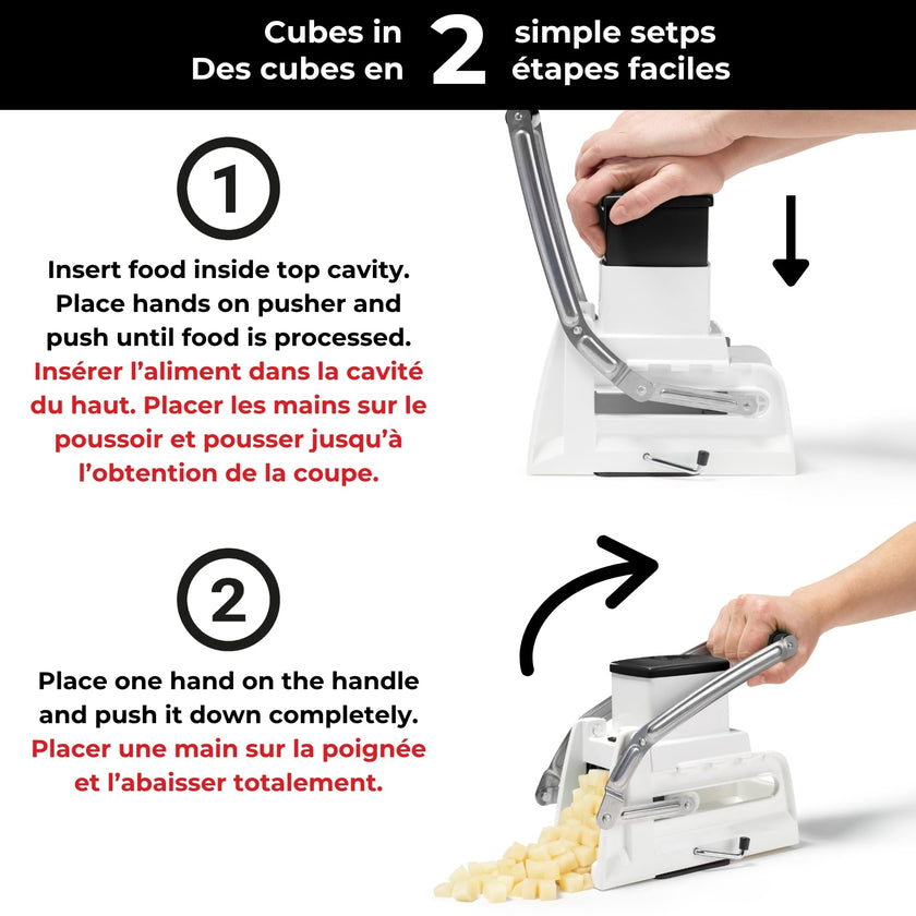 Starfrit Pro Fry Cutter & Cuber, 3-in-1 Potato & Vegetable Cutter 🍁 All In One Marketplace Canada