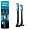 Philips Sonicare C3 Two-in-One - Genuine Replacement Electric Toothbrush Heads, Black, 2 Pack, HX9042/95 🍁 All In One Marketplace Canada