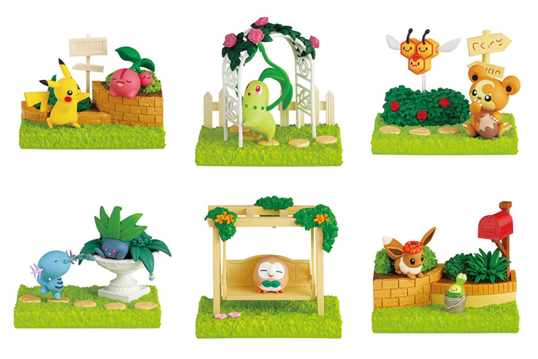 Pokemon Garden (1 Random Box) (Re-ment Blind Box)