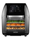 CHEFMAN Multifunctional Digital AirFryer+ Rotisserie,Dehydrator, Convection Oven17 Touch Screen Presets Fry,Roast,Dehydrate, Bake, XL 10L Family Size,Auto Shutoff,Large Easy-View Window Black,10 Quart 🍁 All In One Marketplace Canada
