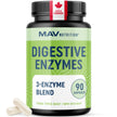 Digestive Enzymes 280MG for Digestive Health & Bloating Relief for Women & Men | Triple Digestive Enzyme Blend to Break Down Carbs & Fats, Anti Bloating Supplement for Women & Men | Vegetarian | 90ct 🍁 All In One Marketplace Canada