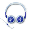 JBL Junior 320 - Wired on-Ear Kids Headphones - Blue 🍁 All In One Marketplace Canada