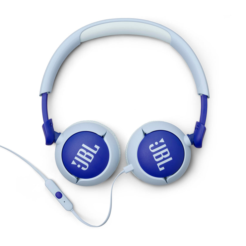 JBL Junior 320 - Wired on-Ear Kids Headphones - Blue 🍁 All In One Marketplace Canada