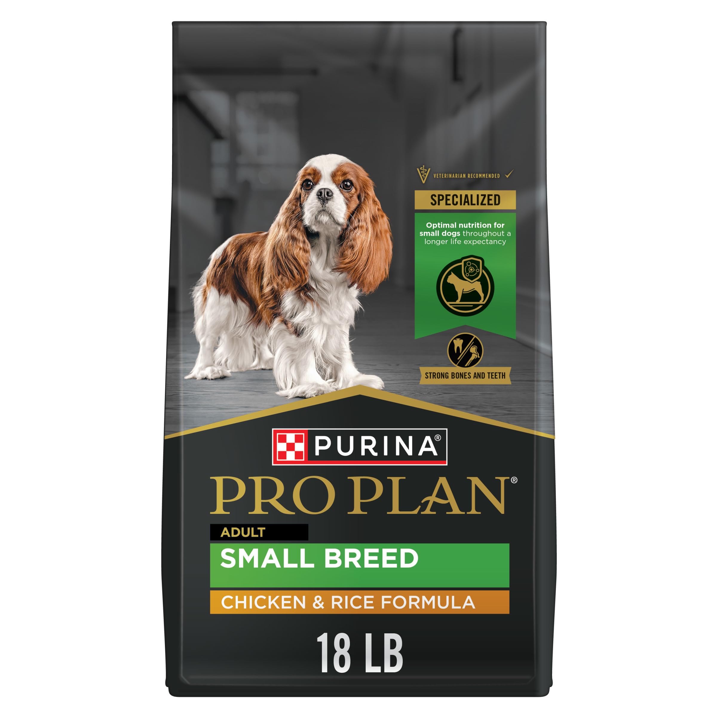 Purina Pro Plan Dry Dog Food, Specialized Small Breed Chicken & Rice - 8.16 kg Bag (1 Pack) 🍁 All In One Marketplace Canada